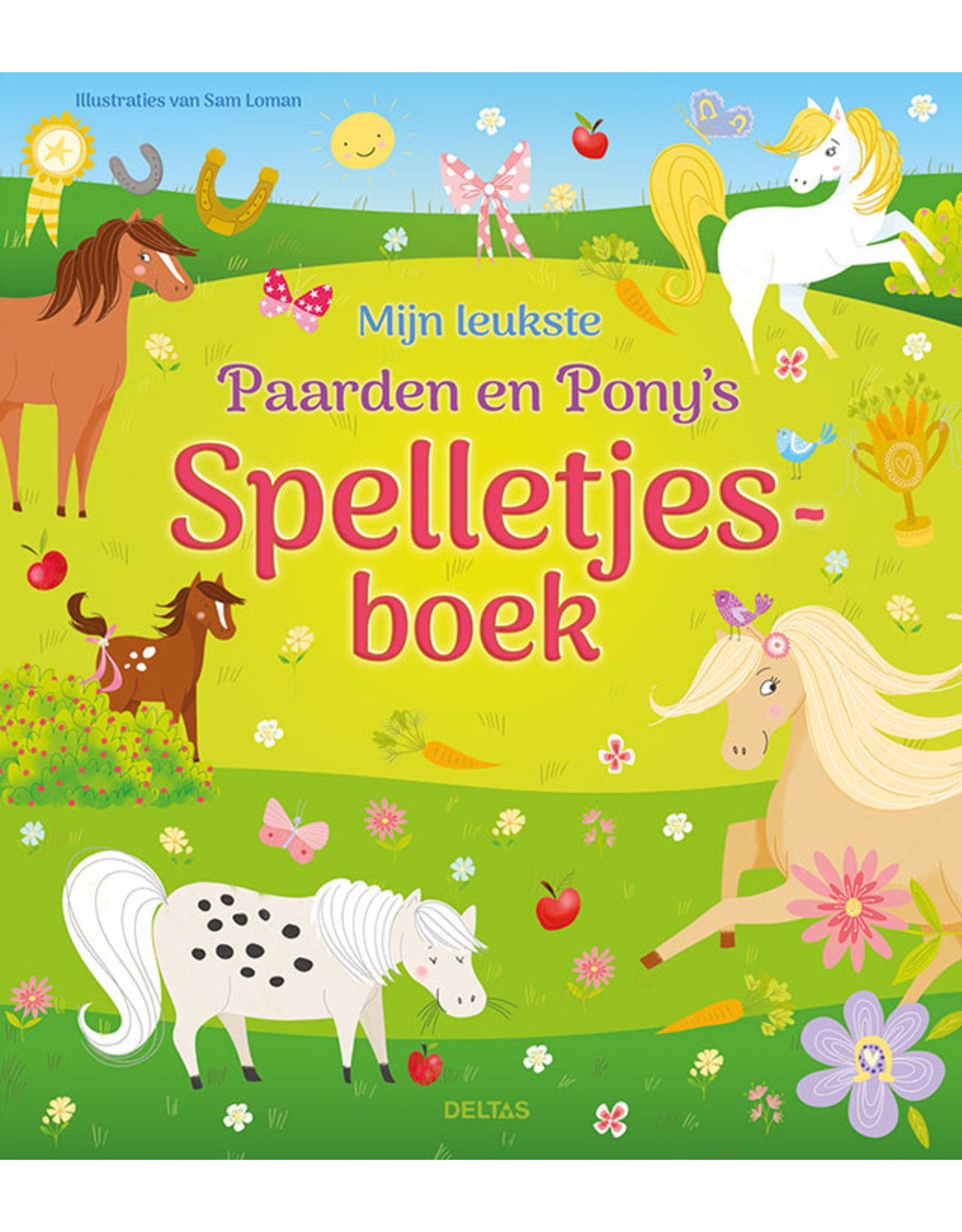 Deltas Mijn leukste Paarden en Pony's spelletjesboek