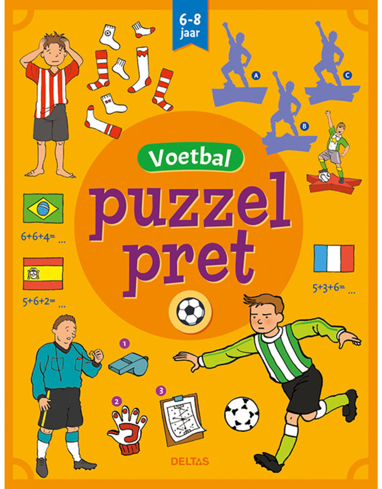 Deltas Puzzelpret - Voetbal ( 6-8 j.)