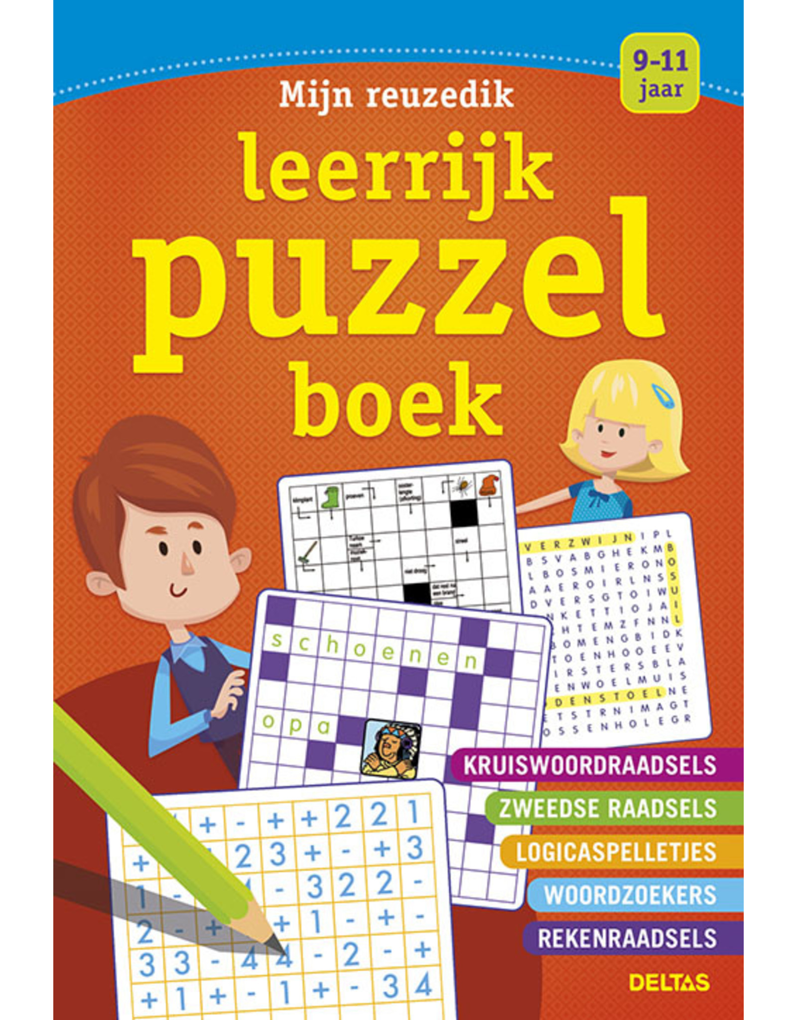 Uitgeverij Deltas Mijn Reuzedik Leerrijk Puzzelboek (9-11)