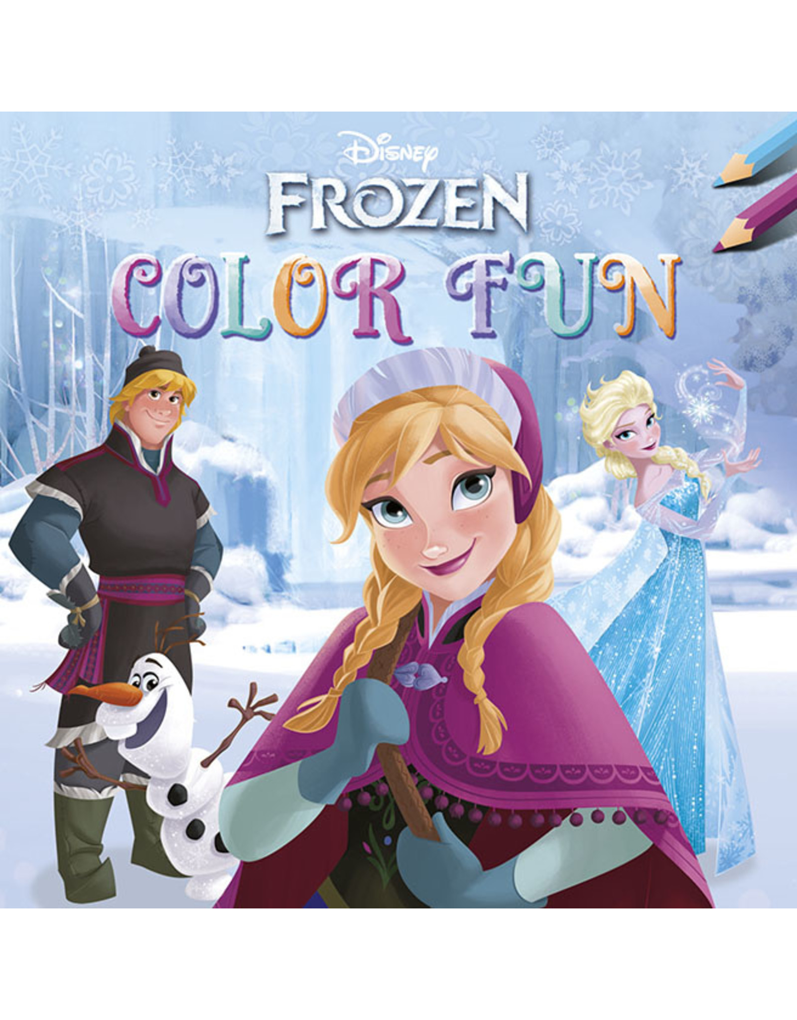 Uitgeverij Deltas Disney Color Fun Frozen