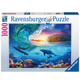 Ravensburger Ravensburger puzzel	164516 De golf pakken 1000stukjes