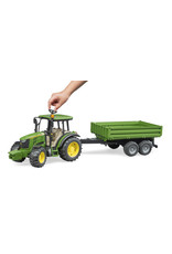 Bruder Bruder 02108 John Deere 51115M met Aanhangwagen (1:16)