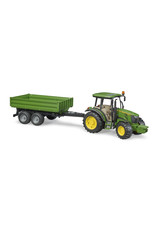 Bruder Bruder 02108 John Deere 51115M met Aanhangwagen (1:16)