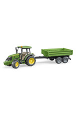 Bruder Bruder 02108 John Deere 51115M met Aanhangwagen (1:16)