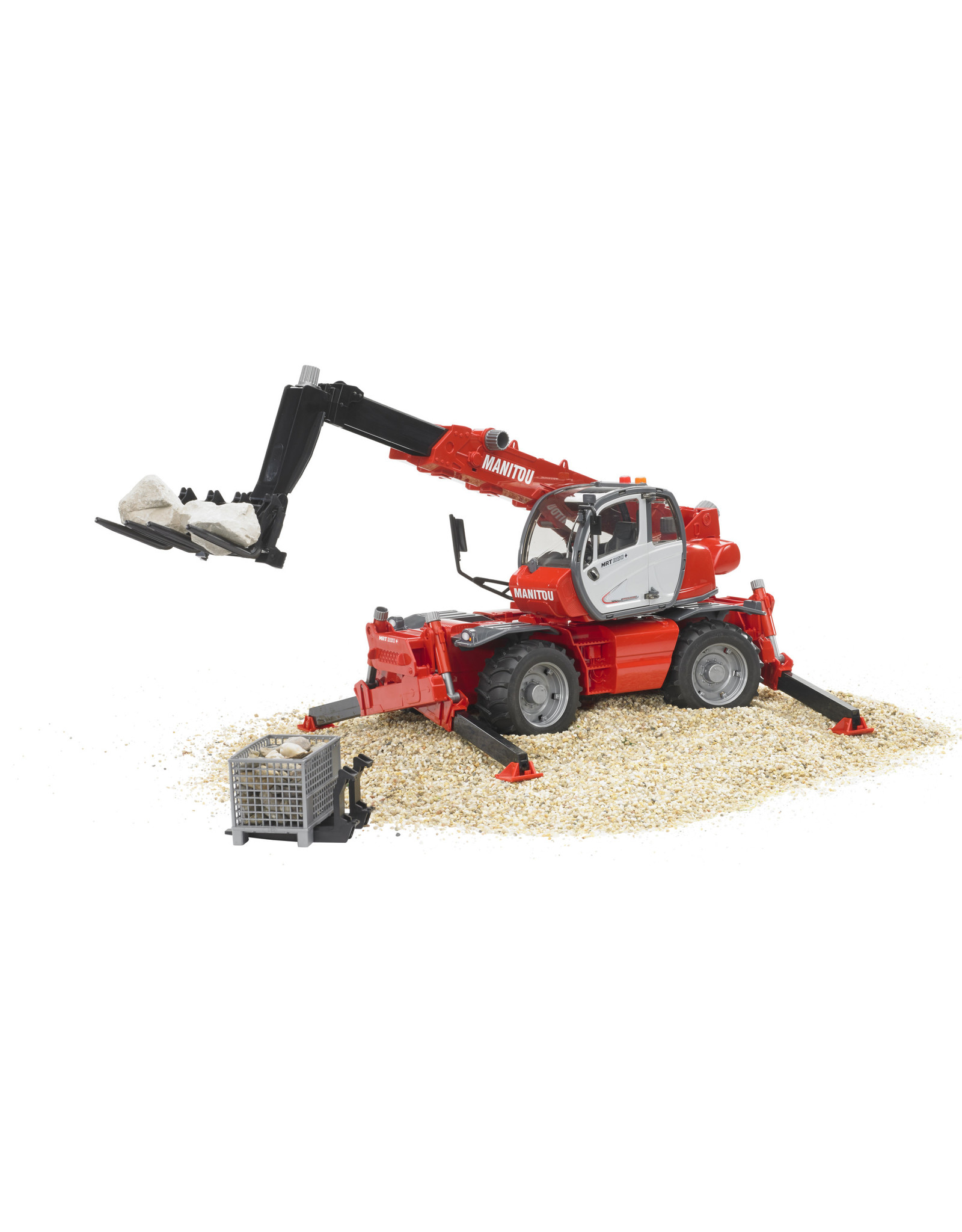 Bruder Bruder 02129 Manitou MRT 2150 Verreiker (1:16)