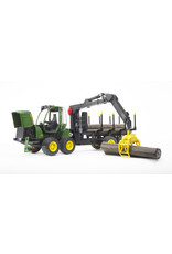 Bruder Bruder 02133 John Deere 1210E met Aanhanger en Bomengrijper (1:16) Bruder Bruder 02133 John Deere 1210E met Aanhanger en Bomengrijper (1:16)