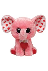 Ty Ty Beanie buddy  Valentine Tender Love  de Roze Olifant 24cm