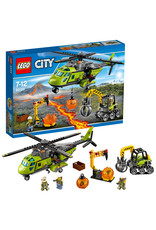 Lego City LEGO City Bevoorradingshelicopter - Supply Helicopter Volcano 60123