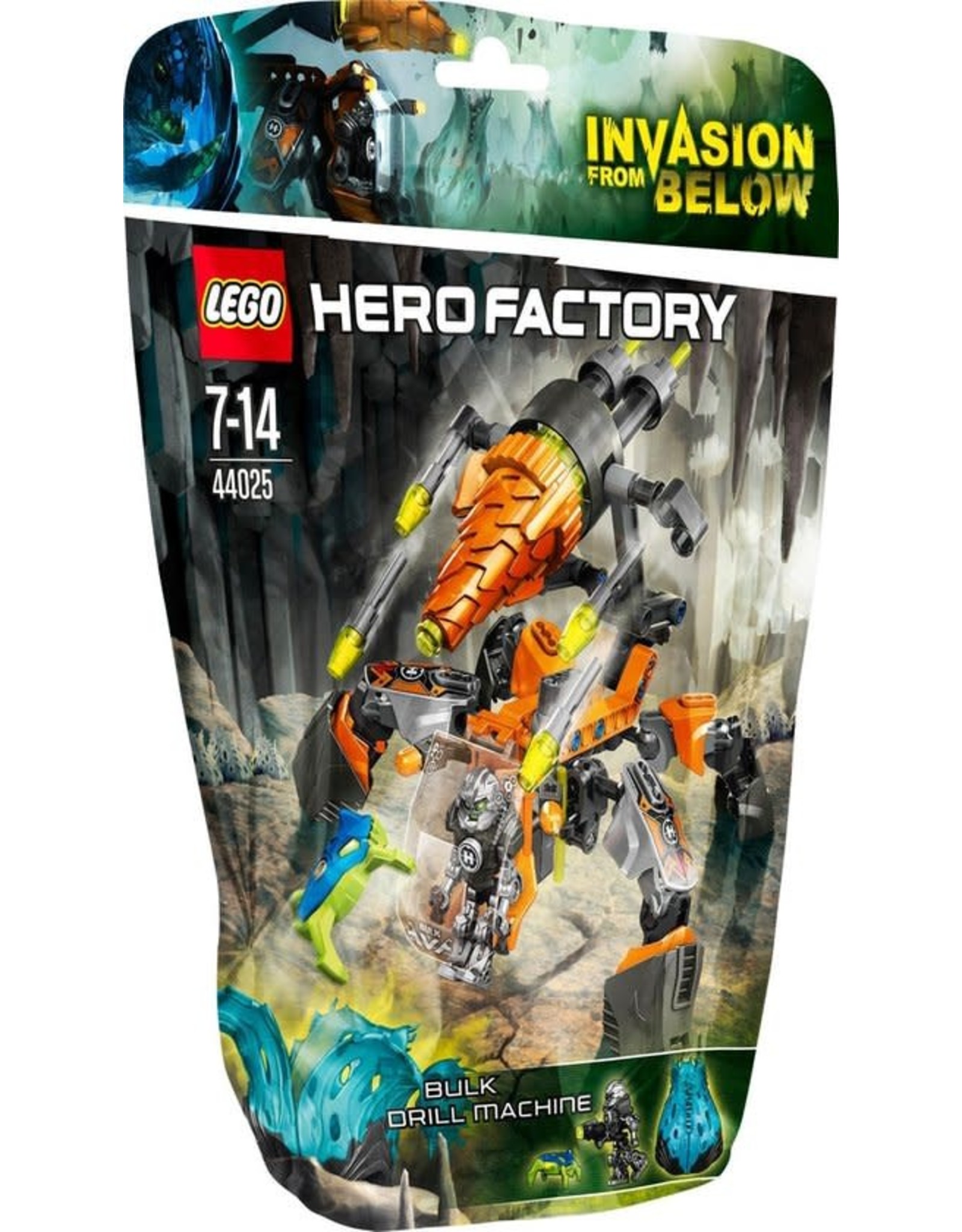 Lego Hero Factory Lego Hero Factory 44025 Bulk Boormachine