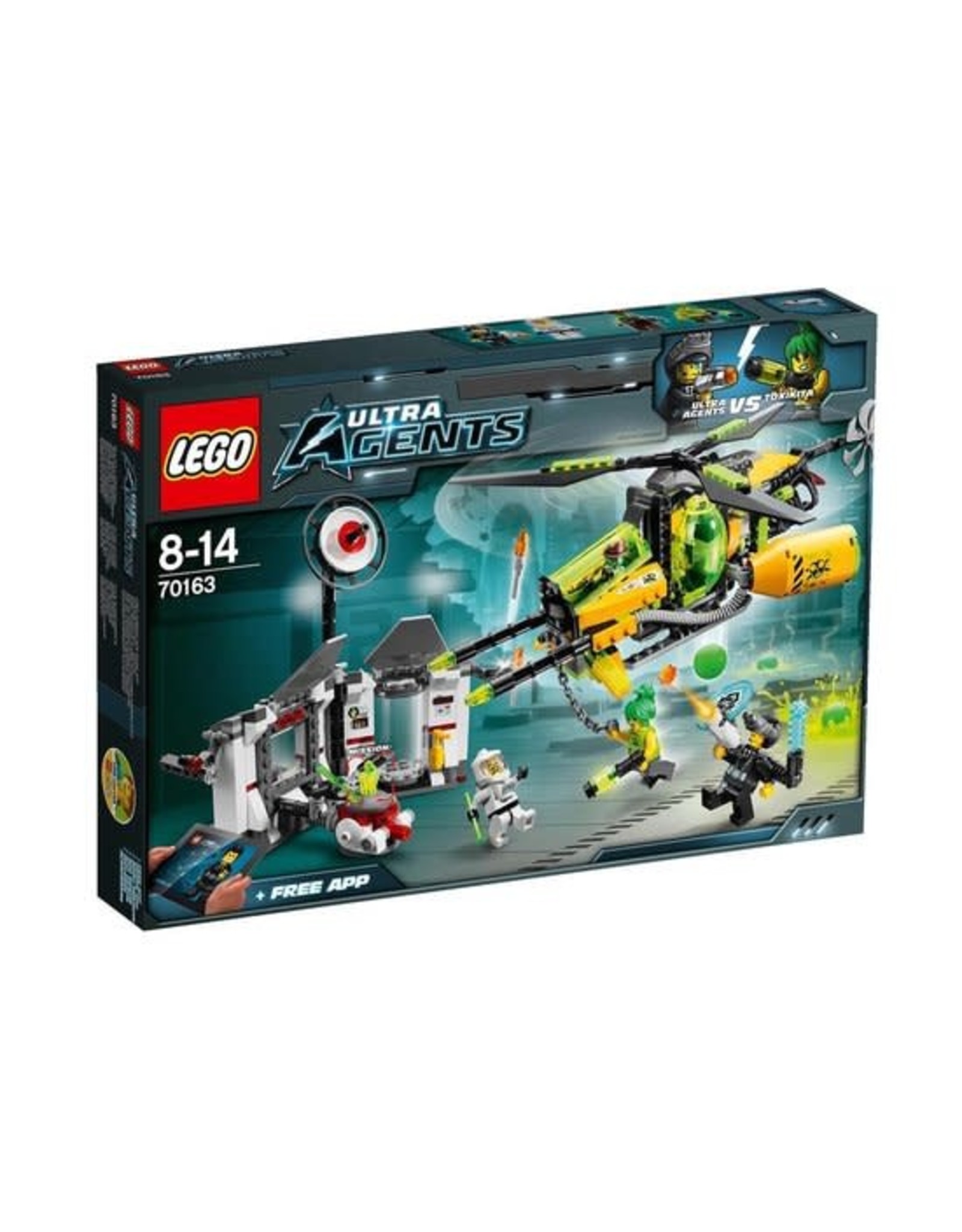 LEGO LEGO Ultra Agents Toxikita's Giftige Gevecht - 70163