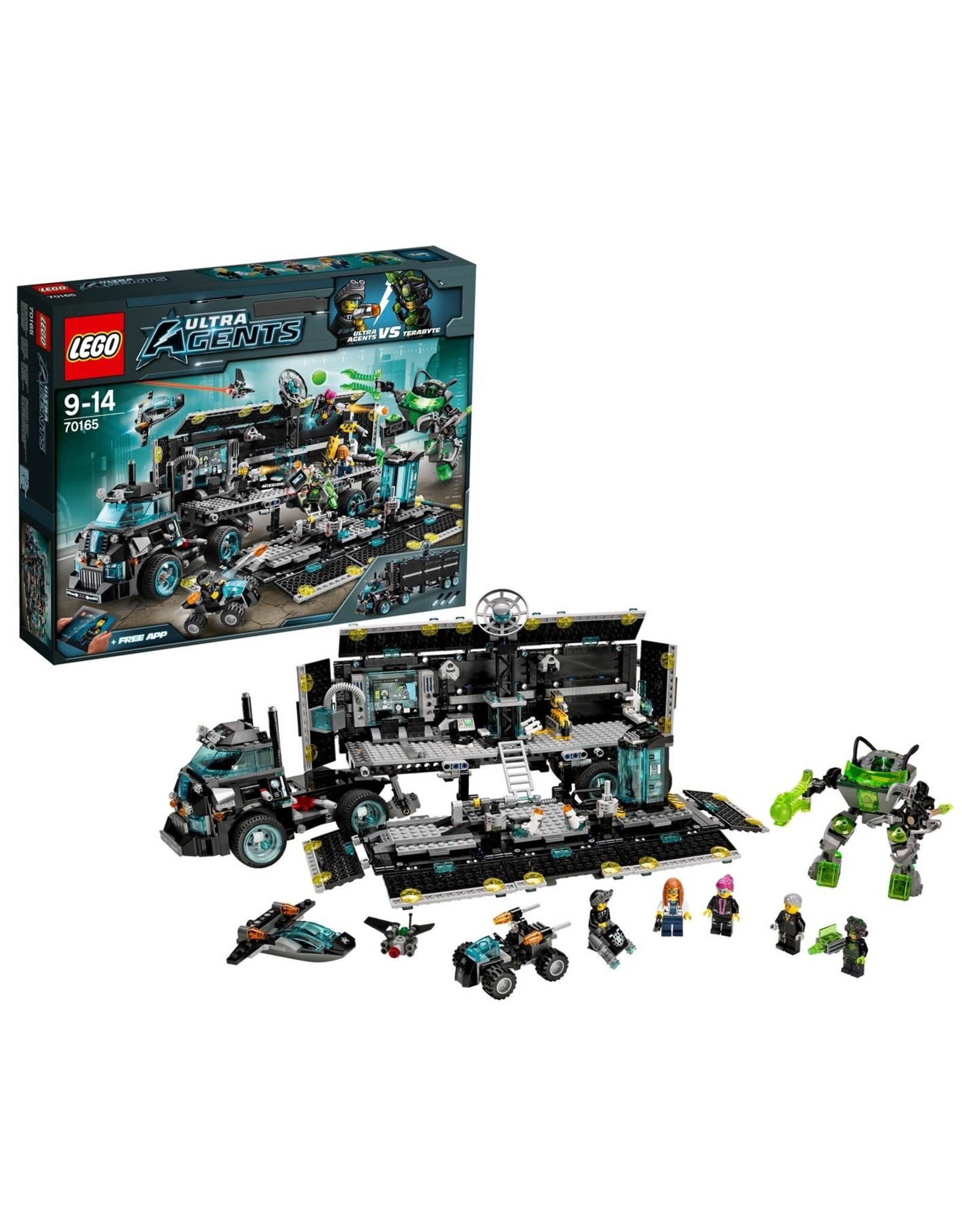 LEGO Lego Ultra Agents 70165 Hoofdkwartier