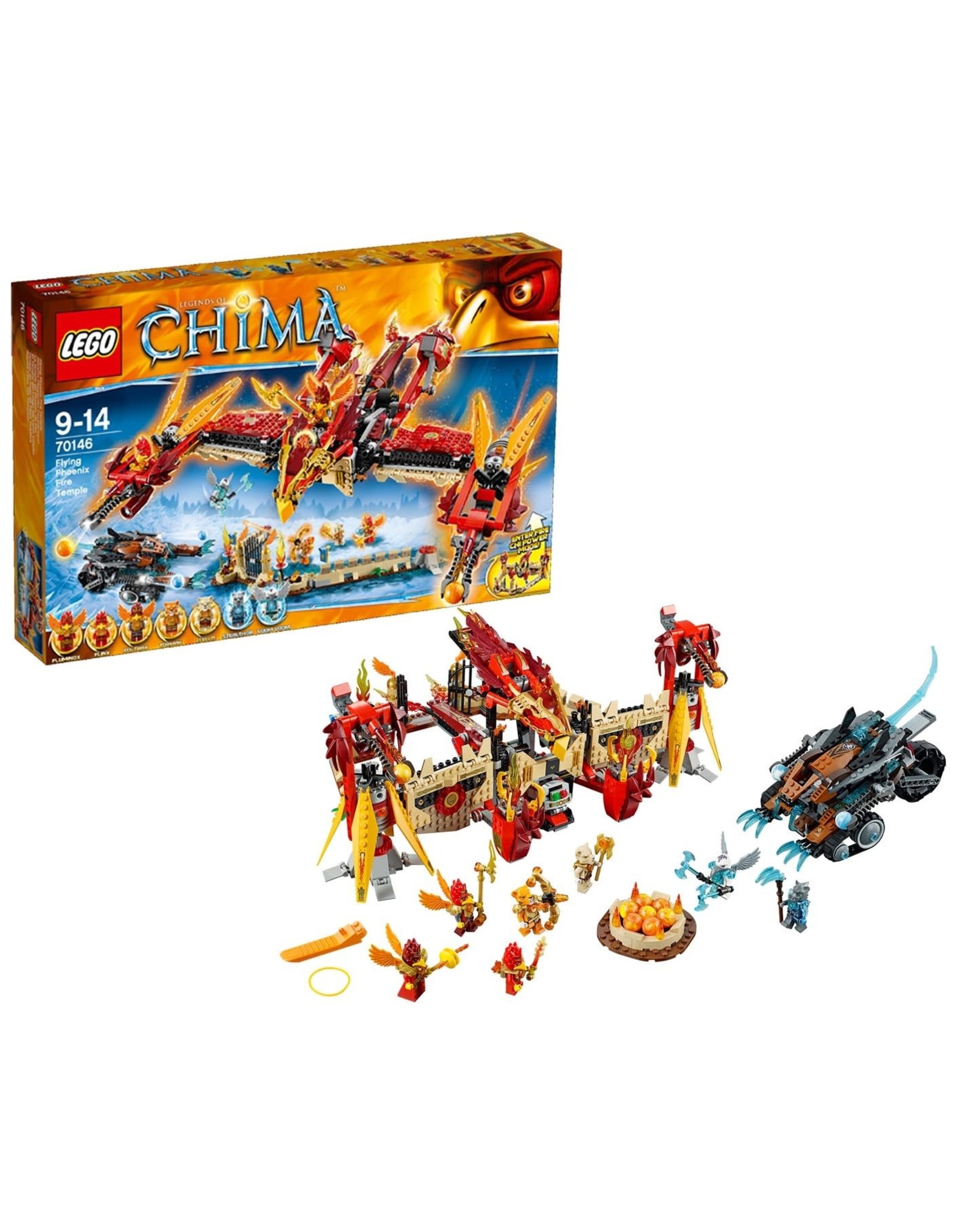 LEGO Lego Chima 70146 Phoenix Vuurtempel