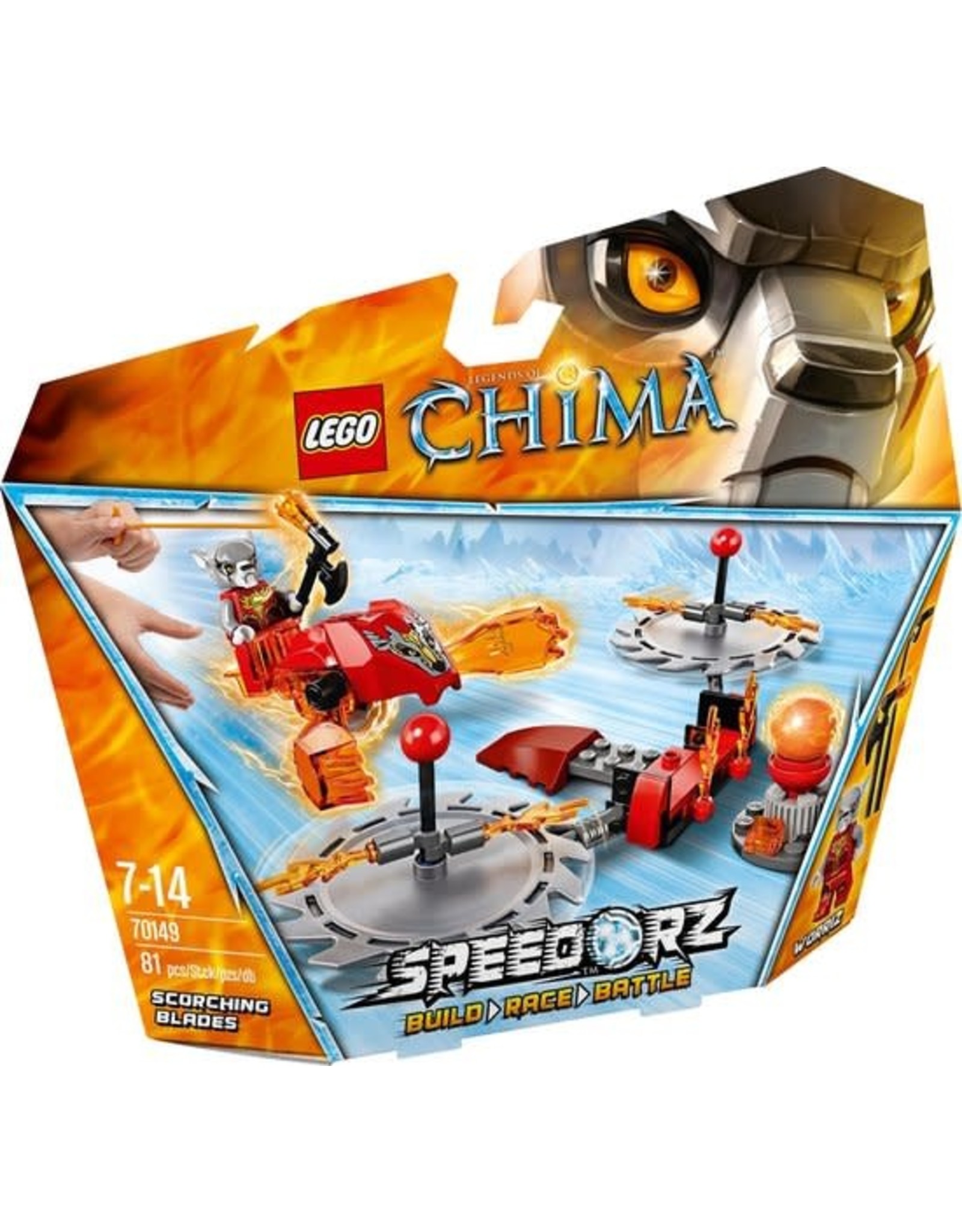 LEGO Lego Chima 70149 Schroeiende Zwaarden
