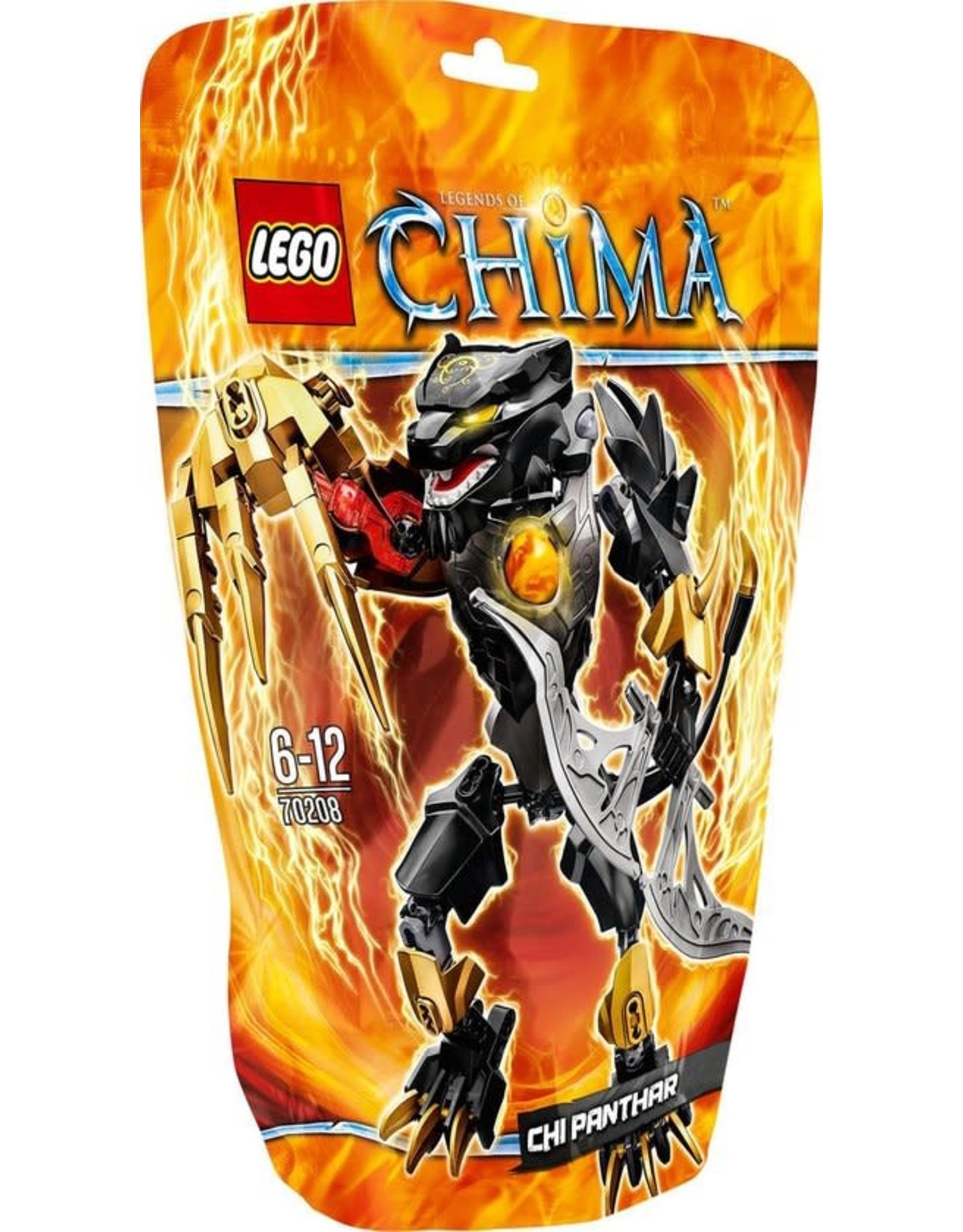 LEGO Lego Chima 70208 Chi Panthar
