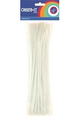 Create-It Haza Create-it 50 stuks  Chenille wit