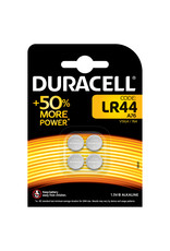 Duracell Duracell knoopcel alkaline LR44 blister 4