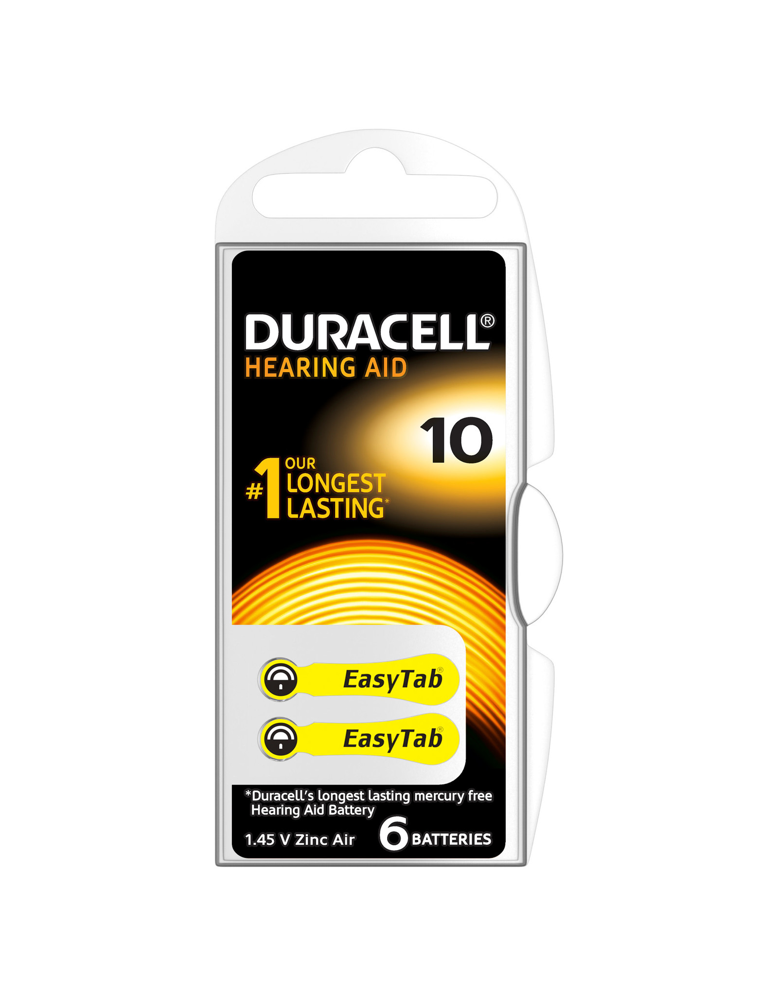 Duracell Duracell  Hoorbatterij nr. 10 (6stuks)