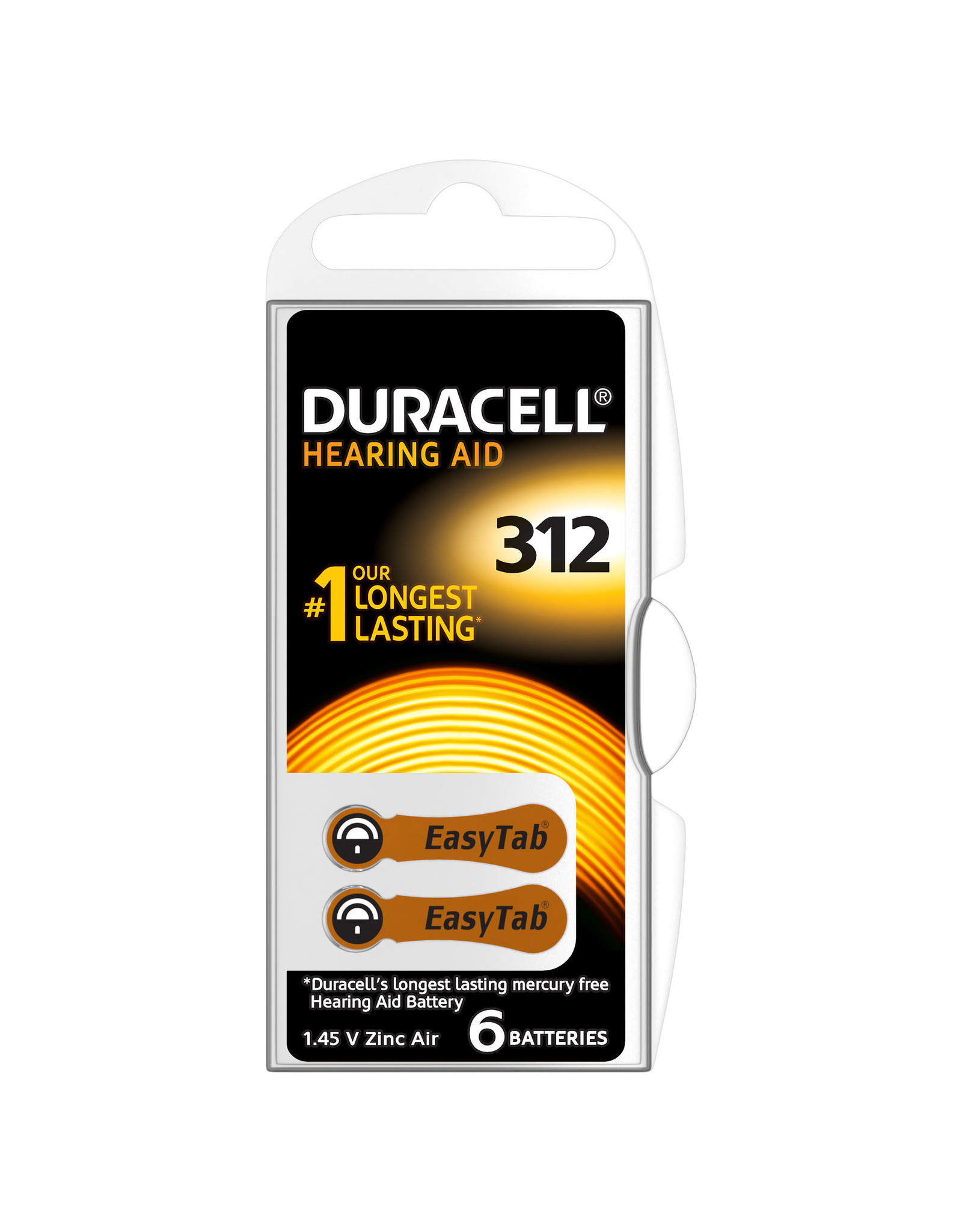 Duracell Duracell 312 Hoorbatterij