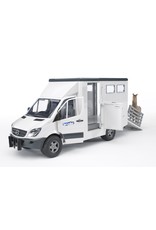 Bruder Bruder 02533 Mercedes Benz Sprinter Paardentransport + 1 Paard