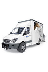 Bruder Bruder 02533 Mercedes Benz Sprinter Paardentransport + 1 Paard