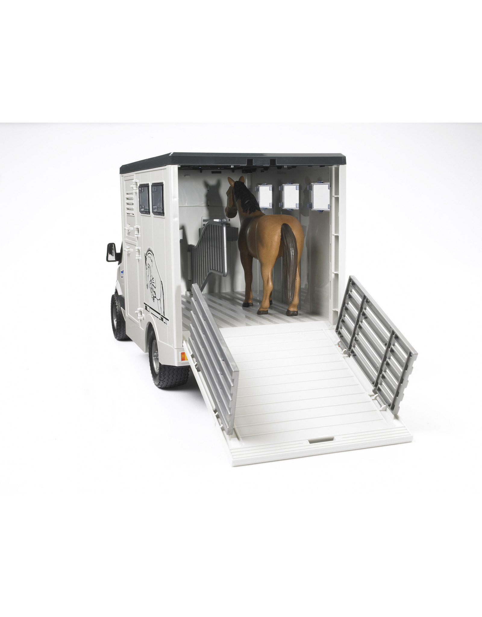 Bruder Bruder 02533 Mercedes Benz Sprinter Paardentransport + 1 Paard