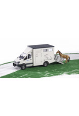 Bruder Bruder 02533 Mercedes Benz Sprinter Paardentransport + 1 Paard