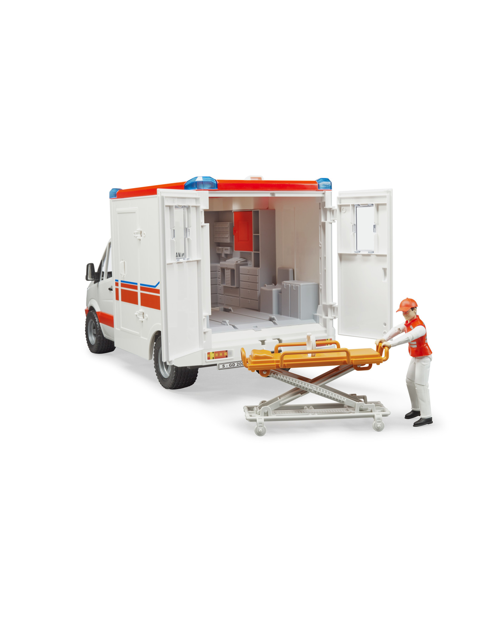 Bruder Bruder 02536 Mercedes Benz Sprinter Ambulance met  Paramedici (1:16) + Licht- en Geluidsmodule