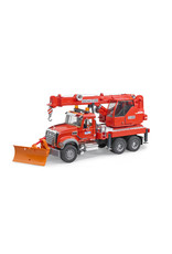 Bruder Bruder 02826 MACK Granite Kraanwagen (1:16) +  Licht- en Geluidsmodule