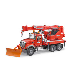 Bruder Bruder 02826 MACK Granite Kraanwagen (1:16) +  Licht- en Geluidsmodule