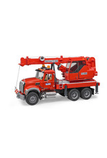 Bruder Bruder 02826 MACK Granite Kraanwagen (1:16) +  Licht- en Geluidsmodule