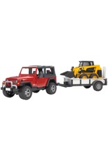 Bruder Bruder 02924 Jeep met Aanhanger en Minigraafmachine