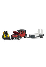 Bruder Bruder 02925 Jeep Wrangler Unlimited Rubicon + Caterpillar Compactlader (1:16) Bruder Bruder 02925 Jeep Wrangler Unlimited Rubicon + Caterpillar Compactlader (1:16)