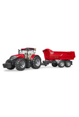 Bruder Bruder 03199 Case IH Optum 300CVX met Krampe Tandem Halfpipe Aanhanger (1:16)