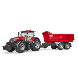 Bruder Bruder 03199 Case IH Optum 300CVX met Krampe Tandem Halfpipe Aanhanger (1:16)