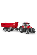 Bruder Bruder 03199 Case IH Optum 300CVX met Krampe Tandem Halfpipe Aanhanger (1:16)