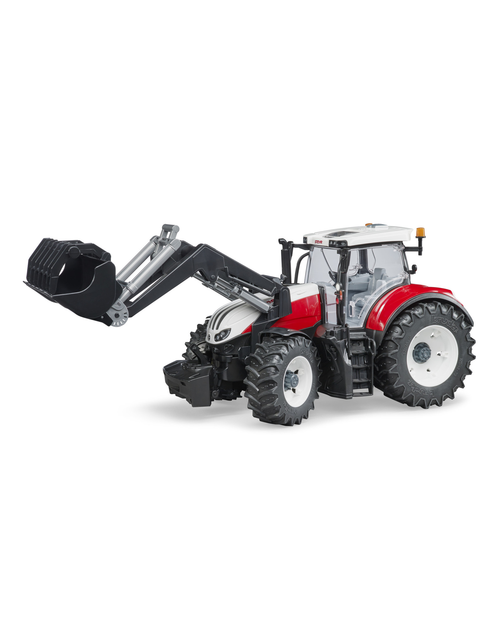 Bruder Bruder 03181 Steyr 6300 Terrus CVT met Voorlader (1:16)