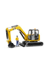 Bruder Bruder 02466 Caterpillar Minigraafmachine met Bouwvakker (1:16)