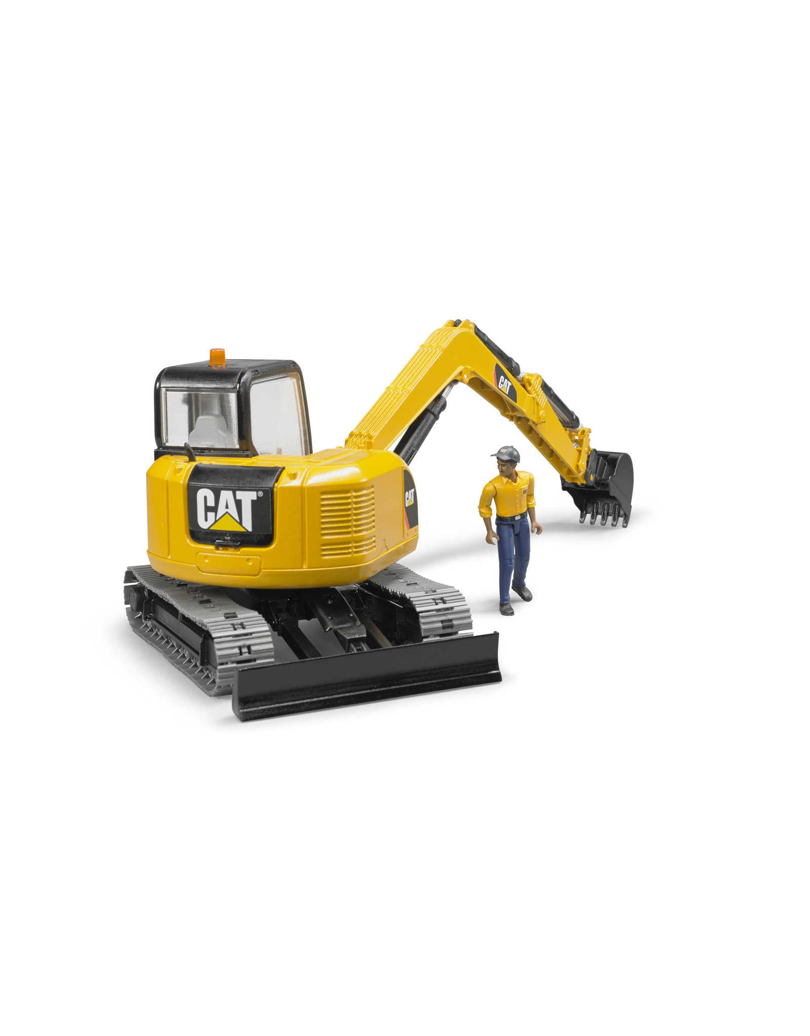 Bruder Bruder 02466 Caterpillar Minigraafmachine met Bouwvakker (1:16)