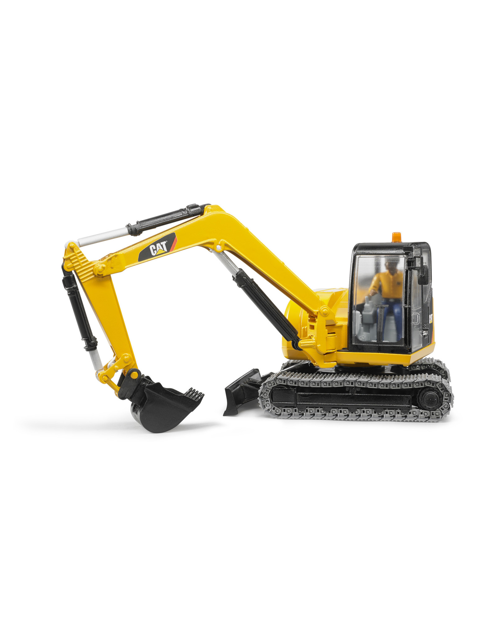 Bruder Bruder 02466 Caterpillar Minigraafmachine met Bouwvakker (1:16)