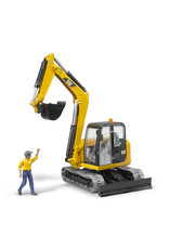 Bruder Bruder 02466 Caterpillar Minigraafmachine met Bouwvakker (1:16)