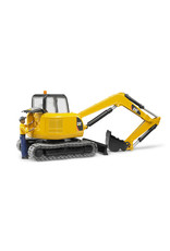 Bruder Bruder 02466 Caterpillar Minigraafmachine met Bouwvakker (1:16)