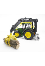 Bruder Bruder 03053 John Deere 7930 Bosbouw Tractor met Grijper (1:16)