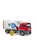 Bruder Bruder 03761 MAN TGS Vuilniswagen met Zijlader (1:16)