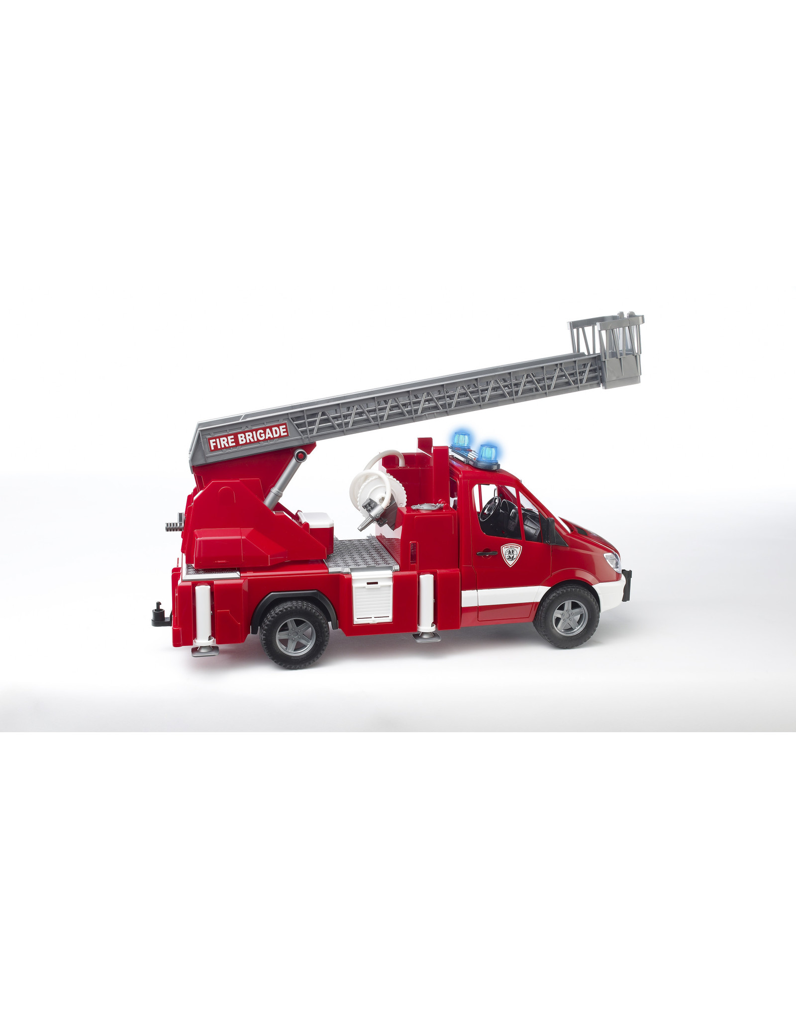 Bruder Bruder 02532 Mercedes Benz Sprinter Brandweerwagen met Ladder (1:16) + Licht- en Geluidsmodule