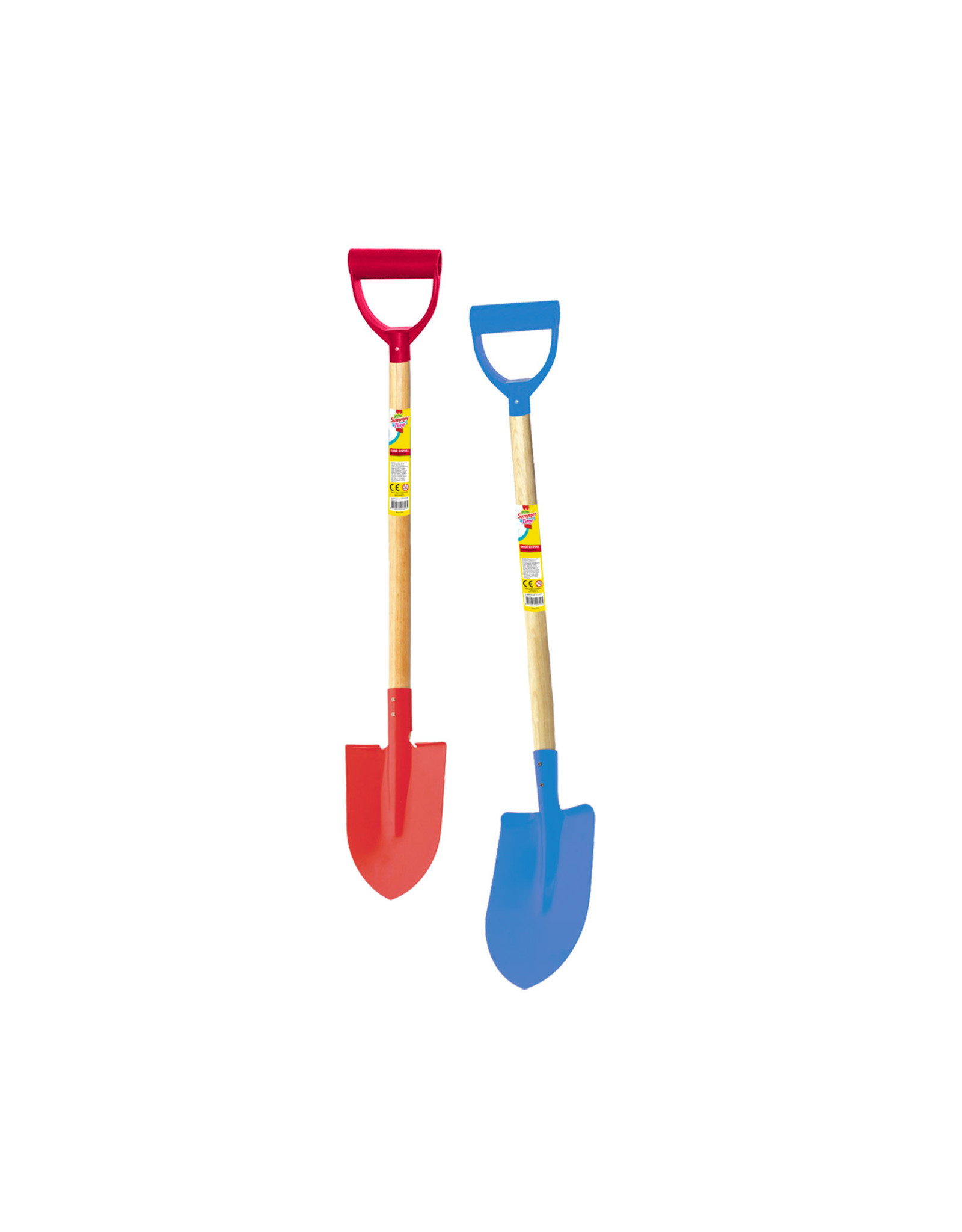 Summertime Summertime Strandschep Punt 67 cm rood of blauw
