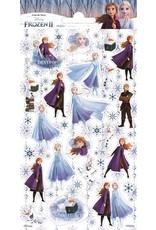 Stickervel Frozen 2 glitter