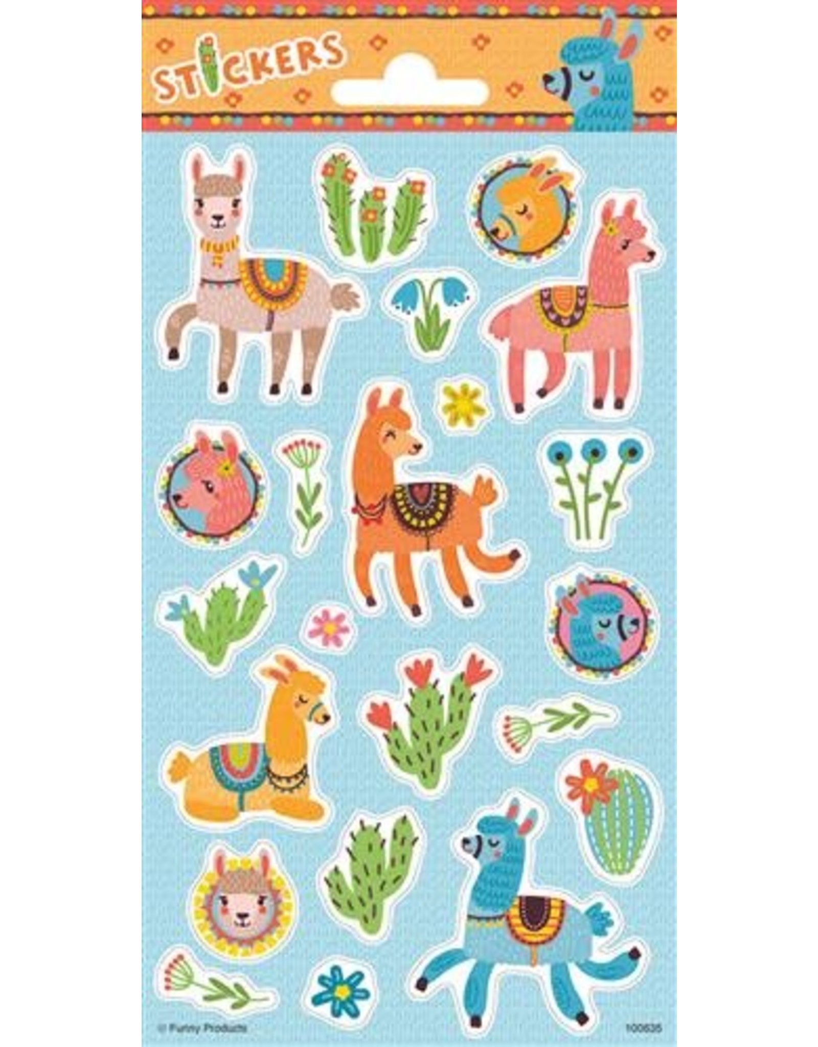 Stickervel Alpaca