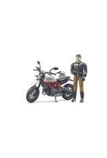 Bruder Bruder Bworld 63051 Scrambler Ducati  Sled en Berijder