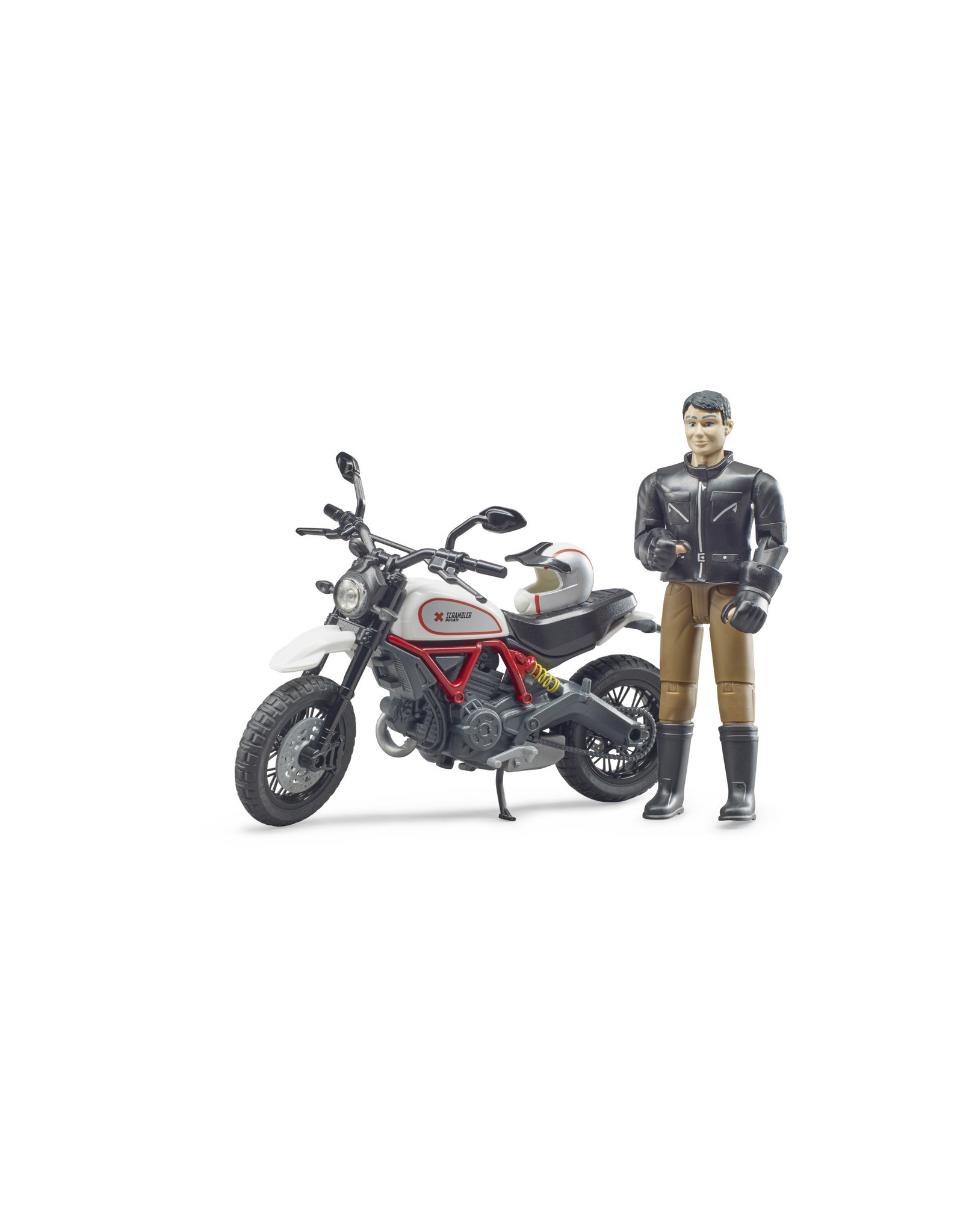 Bruder Bruder Bworld 63051 Scrambler Ducati  Sled en Berijder