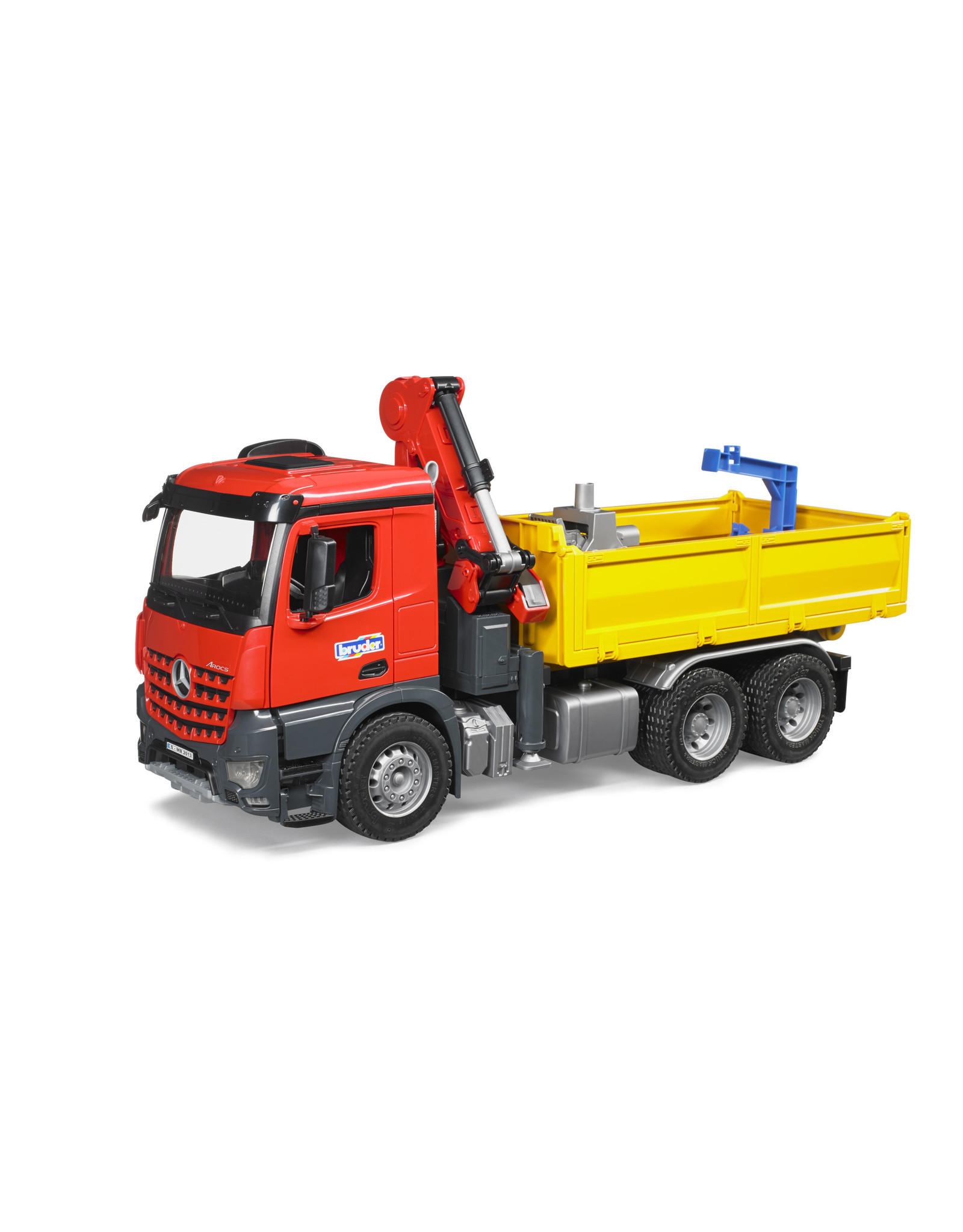 Bruder Bruder 03651 Mercedes-Benz Arocs Vrachtwagen met Kraan en Toebehoren (1:16)